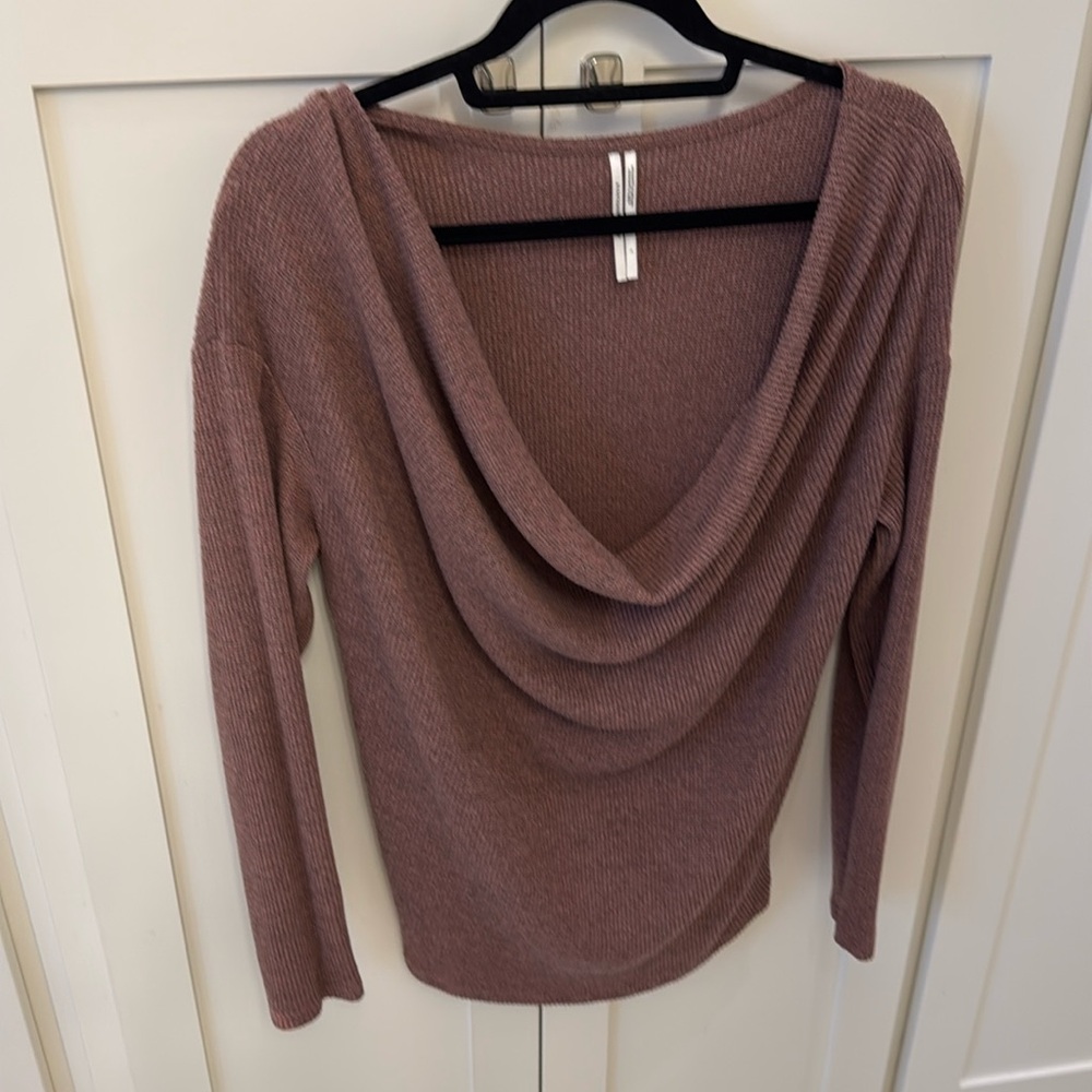 Anthropologie Mauve Top L